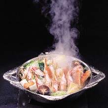 Crab hotpot