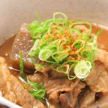 Simmered beef tendon