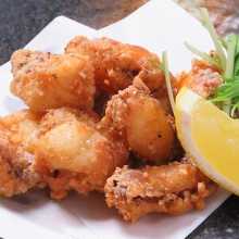 Fried octopus