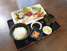 Sashimi set meal