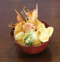 Tempura rice bowl