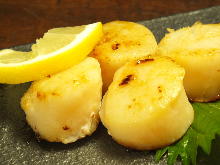 Scallop teppanyaki