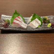 Amberjack sashimi