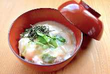 Yuba (tofu skin) ankake rice