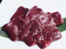 Beef liver (yakiniku)