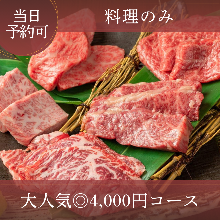 4,000 JPY Course (10 Items)
