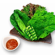 Sangchu (Korean stem lettuce)