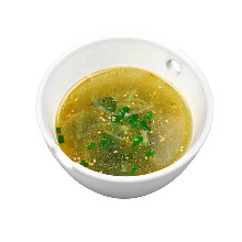 Wakame seaweed soup