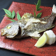 Grilled or simmered fish of the day