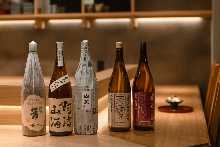 We offer a variety of Japanese sake that pairs perfectly with our dishes.