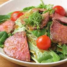 Roast beef salad