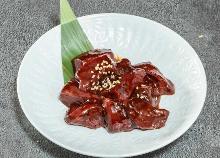 Beef liver (yakiniku)