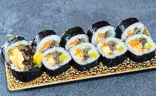 One-bite kimbap