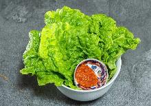 Sangchu (Korean stem lettuce)