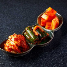 Assorted kimchi, 3 kinds