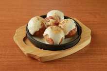 Cheese takoyaki (octopus balls)