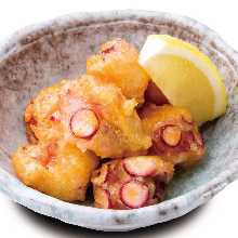 Fried octopus