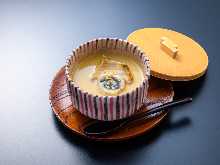 Chawanmushi (steamed egg custard)