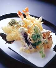 Assorted tempura