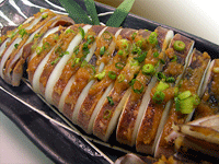 Grilled Whole Squid