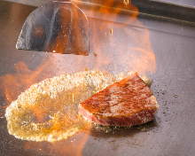 Wagyu beef sirloin steak