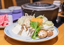 Vegetable shabu shabu