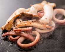 Grilled squid