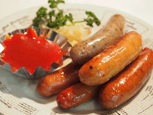 Assorted sausage