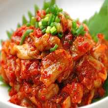 Chanja (Korean spicy marinated cod innards)