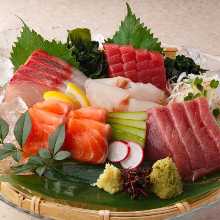 Assorted sashimi of the day