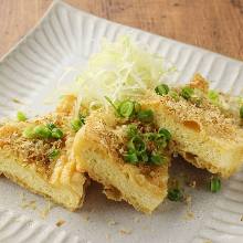 Jogisan triangle thin slice deep-fried tofu