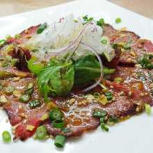 Roast beef Carpaccio