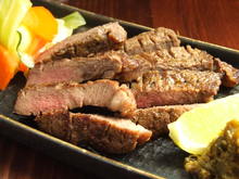 Grilled beef tongue