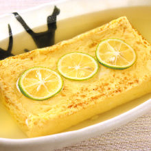 Japanese-style rolled omelet
