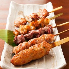 Assorted grilled skewers, 5 kinds