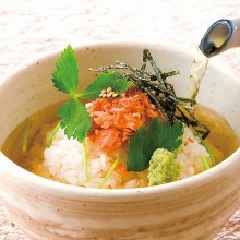 Ochazuke(rice with tea)