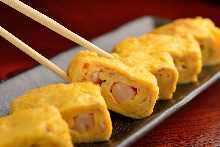 Japanese-style rolled omelet