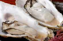 Unsalted grilled oyster