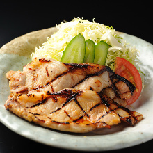 Grilled pork with miso sauce