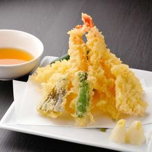 Assorted tempura