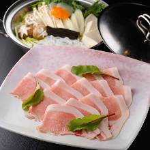 Pork shabu-shabu