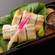 Grilled conger eel Shirayaki