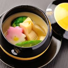 Chawanmushi (steamed egg custard)