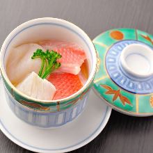 Chawanmushi (steamed egg custard)