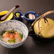 Ochazuke(rice with tea)