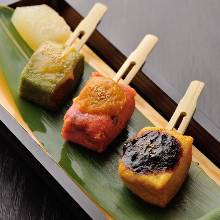 Nama-fu dengaku(fresh gluten cake)