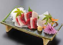 Whale sashimi