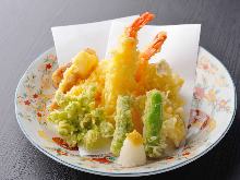 Assorted tempura