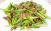Jin Zhen Beef (stir-fried lily buds and beef)