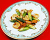 Stir-Fried Japanese Scallops & Green Asparagus in Oyster Sauce